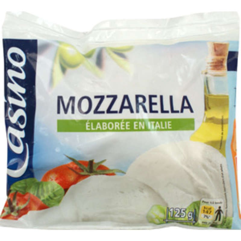 CASINO Mozzarella 125g CASINO Mozzarella 125g