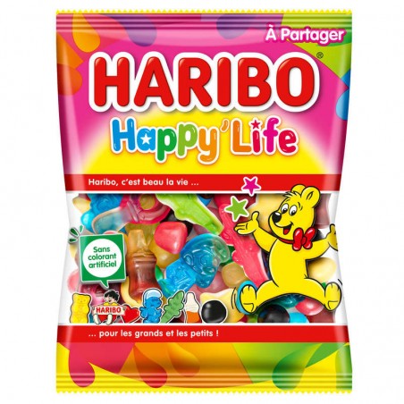 HARIBO Bonbons Happy life 275g HARIBO Bonbons Happy life 275g