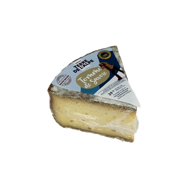 TERRE DE L'ALPE Tomme de Savoie - 300g TERRE DE L'ALPE Tomme de Savoie - 300g