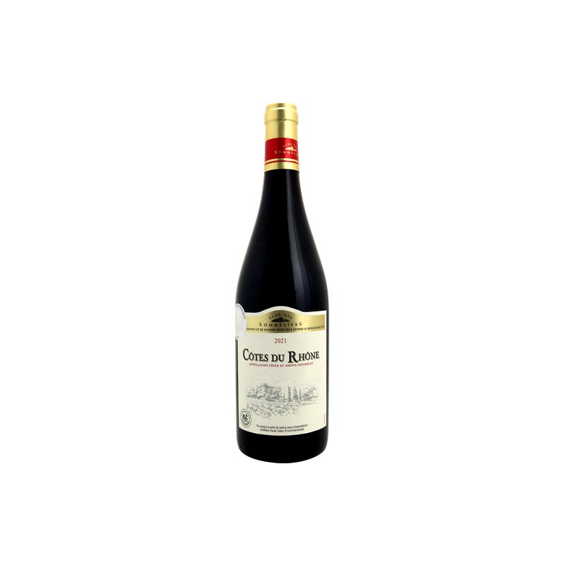 CLUB DES SOMMELIERS Côtes du Rhône Rouge - 75cl CLUB DES SOMMELIERS Côtes du Rhône Rouge - 75cl